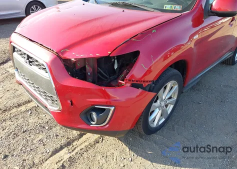 2015 Mitsubishi Outlander Sport Es from USA, damaged, VIN 4A4AR3AW1FE034144